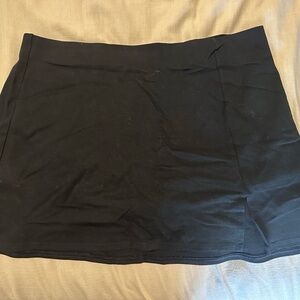 Black Mini Skort